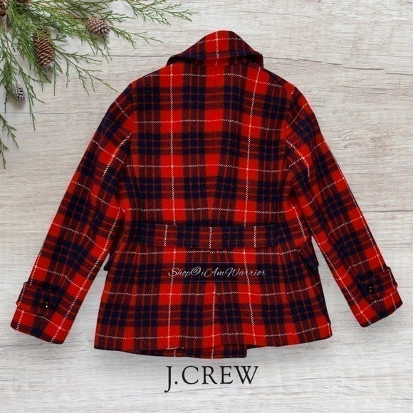 J.Crew double breasted Majesty coat in Scottish Hamilton plaid *shop@iamwarrior - Picture 9 of 15